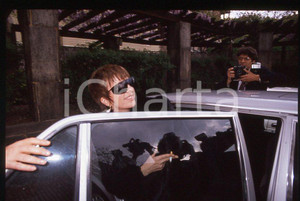 Fotografia d epoca originale Liza MINNELLI  MILANO 1989 Hotel Principe di Savoia 35mm vintage slide 12 1