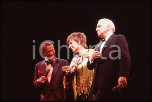 Fotografia d epoca originale Sammy DAVIS jr Frank SINATRA Liza MINNELLI 1989 LONDON 35mm vintage slide 6 1