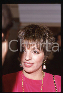 Fotografia d epoca originale Liza MINNELLI  Atelier Gianfranco FERRE  MILANO 1989 35mm vintage slide 2 1