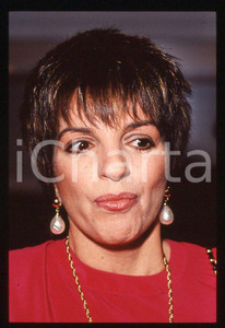 Fotografia d epoca originale Liza MINNELLI  Atelier Gianfranco FERRE  MILANO 1989 35mm vintage slide 3 1