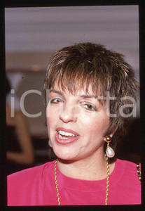Fotografia d epoca originale Liza MINNELLI  Atelier Gianfranco FERRE  MILANO 1989 35mm vintage slide 11 1