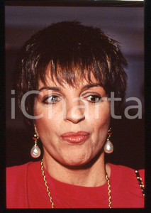 Fotografia d epoca originale Liza MINNELLI  Atelier Gianfranco FERRE  MILANO 1989 35mm vintage slide 12 1