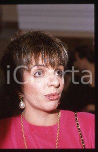 Fotografia d epoca originale Liza MINNELLI  Atelier Gianfranco FERRE  MILANO 1989 35mm vintage slide 15 1