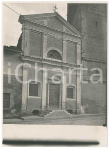 Fotografia d epoca originale 1930 ca ARCHITETTURA Area di BRESCIA  Facciata di una chiesa  Foto 17x23 cm 1