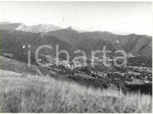 Fotografia d epoca originale 1980 PIAN DEL TIVANO CO Veduta panoramica della Grigna Fotografia 18x13 cm 1