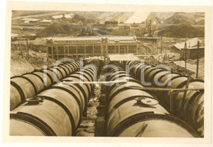 Fotografia d epoca originale 1935 ca URSS Veduta della diga sul fiume RION Foto 16x11 cm 1