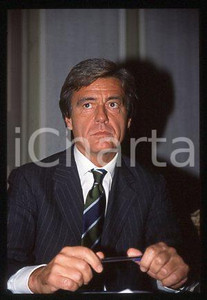 Fotografia d epoca originale Piero TESTONI  ITALY Portrait of a journalist 2000 ca  35 mm vintage slide 4 1