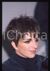 Fotografia d epoca originale Liza MINNELLI  40Â° Festival di SANREMO 1990  Intervista 35mm vintage slide 11 1