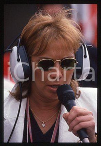 Claudia PERONI -ITALIA Giornalista, conduttrice TV 1995 ca *35mm vintage slide 4