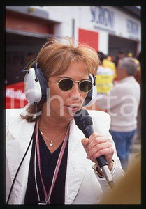 Claudia PERONI -ITALIA Giornalista, conduttrice TV 1995 ca *35mm vintage slide 5