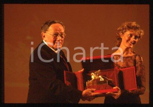 35mm vintage slide* 1987 VENEZIA Joseph L. MANKIEWICZ and Susan SARANDON (53)