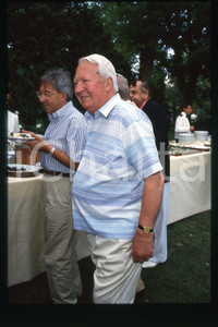 35mm vintage slide* 1990 ca POLITICS Edward HEATH British Prime Minister (9)