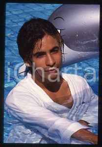 35mm vintage slide* 1987 ca MUSIC GEORGIO ALLENTINI African-American singer (51)