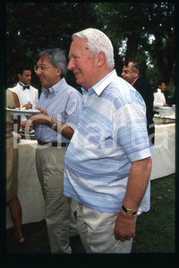 35mm vintage slide* 1990 ca POLITICS Edward HEATH British Prime Minister (5)