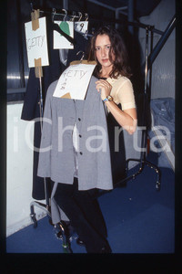 35mm vintage slide* 1998 MASKA's FASHION SHOW Anna GETTY German actress (4)