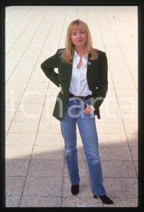 35mm vintage slide* 1993 DEAUVILLE - AMERICAN FILM FESTIVAL Rebecca DE MORNAY(5)