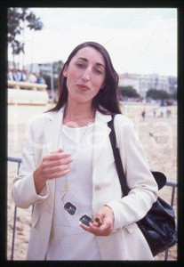 35mm vintage slide* 1995 CANNES Film Festival Rossy DE PALMA actress (19)