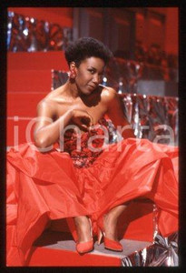 35mm vintage slide* 1985 ITALY singer Josette MARTIAL Portrait (53)