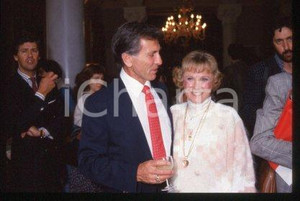 35mm vintage slide* 1985 ca CINEMA June ALLYSON and husband David ASHROW (24)