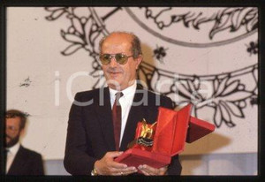 35mm vintage slide* 1985 ca VENICE Film director Manoel de OLIVEIRA (31)