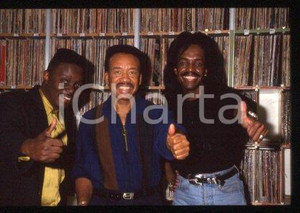 35mm vintage slide* 1993 ca MILAN - band EARTH, WIND & FIRE, Verdine WHITE (6)
