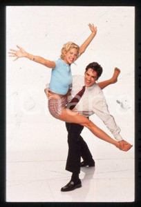 35mm vintage slide* 1997 CINEMA TV Series "DHARMA & GREG" Jenna ELFMAN (2)