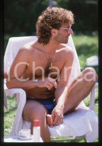 35mm vintage slide* 1985 MUSIC Michael CRETU musician, singer, songwriter (26)