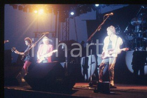 35mm vintage slide* 1985 MUSIC British rock band DIRE STRAITS Mark KNOPFLER (13)