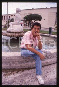 35mm vintage slide* 1990 ca CINEMA Spanish actor & director Andrés PAJARES (3)