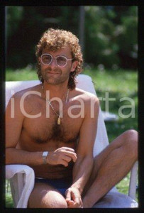 35mm vintage slide* 1985 MUSIC Michael CRETU musician, singer, songwriter (29)