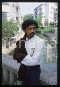 35mm vintage slide* 1984 ITALY VENICE Indian film director Goutam GHOSE (14)