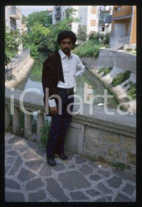 35mm vintage slide* 1984 ITALY VENICE Indian film director Goutam GHOSE (9)