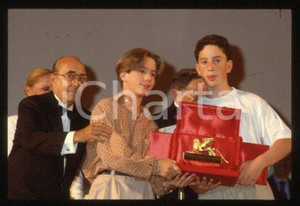 35mm vintage slide* 1987 VENICE Film Festival Gaspard MANESSE Raphael FEJTO (17)