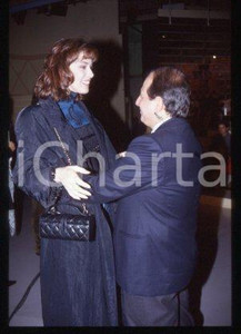 35mm vintage slide* 1991 RAI DUE Actress Noelle BECK and Giancarlo MAGALLI (23)