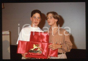 35mm vintage slide* 1987 VENICE Film Festival Gaspard MANESSE Raphael FEJTO (20)