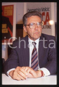 35mm vintage slide* 1990 ca ITALY Russian ambassador Anatoly ADAMISHIN (8)