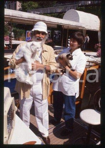 35mm vintage slide* 1990 VENICE American film director Armondo Linus ACOSTA (37)