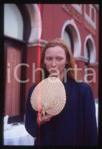 35mm vintage slide* 1992 VENICE Film Festival British actress Tilda SWINTON (12)