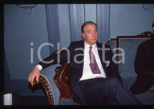 35mm vintage slide* 1990 ca MILAN President of MOODY's John Augustus BOHN (16)