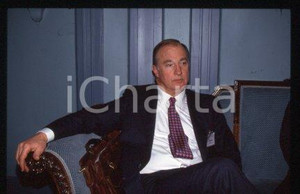 35mm vintage slide* 1990 ca MILAN President of MOODY's John Augustus BOHN (9)