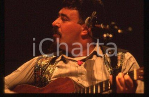 35mm vintage slide* 1990 ca MUSIC Portrait of a musician Paolo CORNO (3)