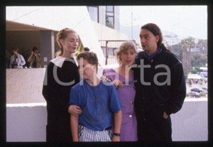 35mm vintage slide* 1989 CANNES Festival Agustí VILLARONGA & Lisa GERRARD (48)