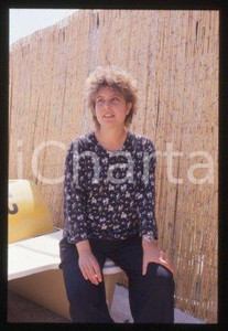 35mm vintage slide* 1990 ca ITALIA Fiorella INFASCELLI Ritratto regista (13)