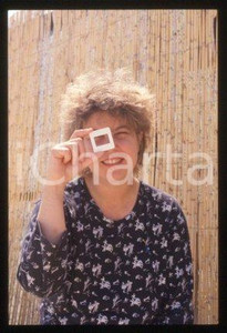 35mm vintage slide* 1990 ca ITALIA Fiorella INFASCELLI Ritratto regista (24)