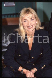 35mm vintage slide* 1988 ca ITALY Portrait of an actress Alessandra CARELLA (17)