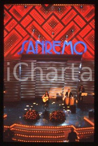 35mm vintage slide* 1998 SANREMO singer and composer Jose FELICIANO (6)