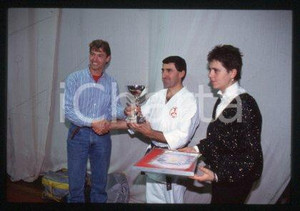 35mm vintage slide* 1990 ca MILANO IL RAGAZZO DAL KIMONO D'ORO - Ron WILLIAMS 26