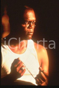 Fotografia d epoca originale 35mm vintage slide 1997 Film ONE EIGHT SEVEN Samuel Leroy JACKSON 3 1