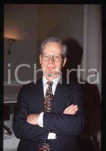 35mm vintage slide* 1999 ca MILAN economist & professor Oliver WILLIAMSON (5)