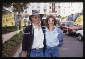 35mm vintage slide* 1989 CANNES Festival Jerry SCHATZBERG & Maureen KERWIN (38)